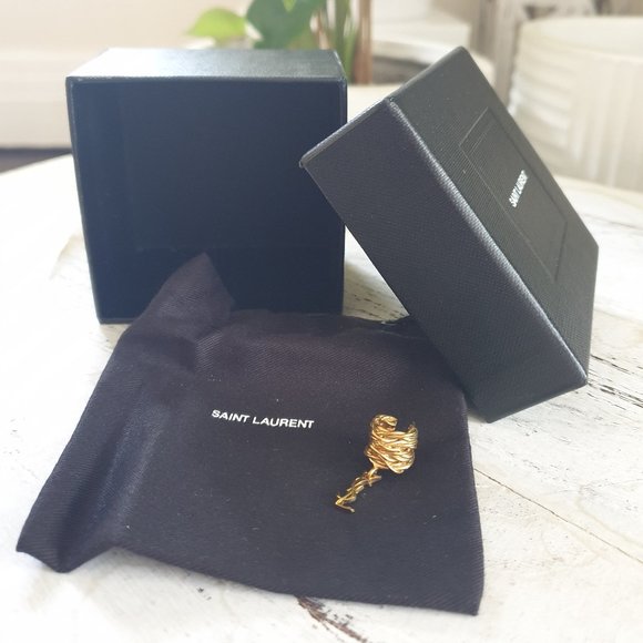 Saint Laurent Opyum Monogram Earring CUFF - Picture 2 of 5